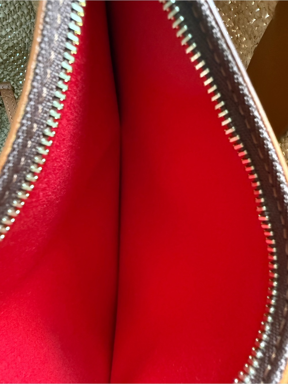 NWT Christian Louboutin Large By My Side Raffia Tote Bag Woven Travel Summer - Picture 14 of 16
